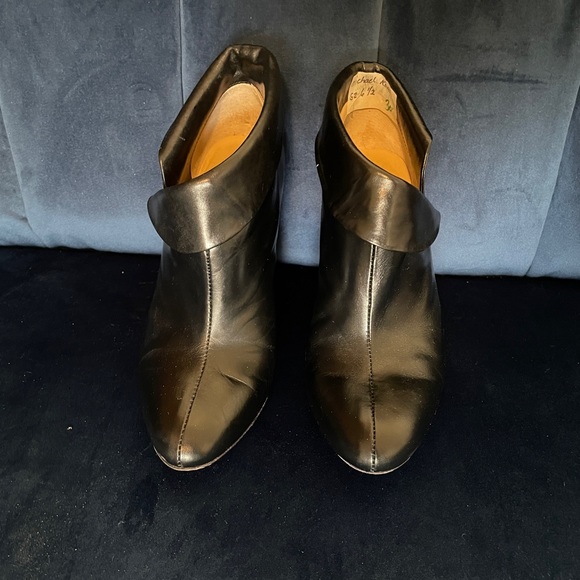 Michael Kors Shoes - Michael Kors Black Booties 6 3.5 heel